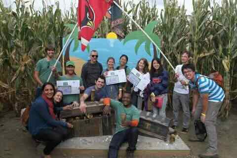 Corn maze adventure